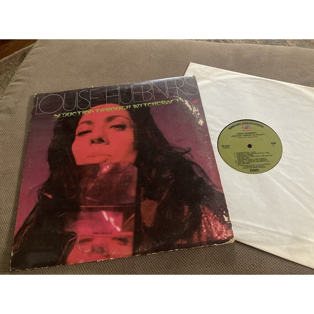 Seduction Through Witchcraft Louise Huebner 1969 Occult Album Witch Spoken Word